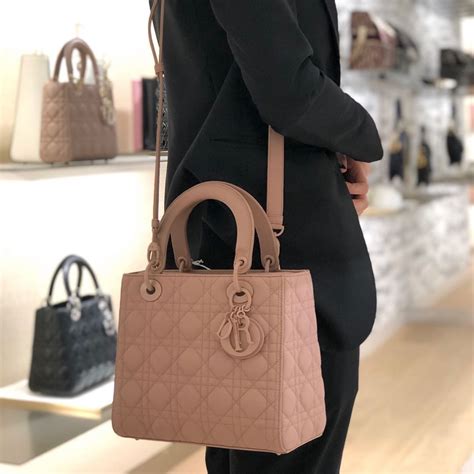 lady dior ultra matte medium bag